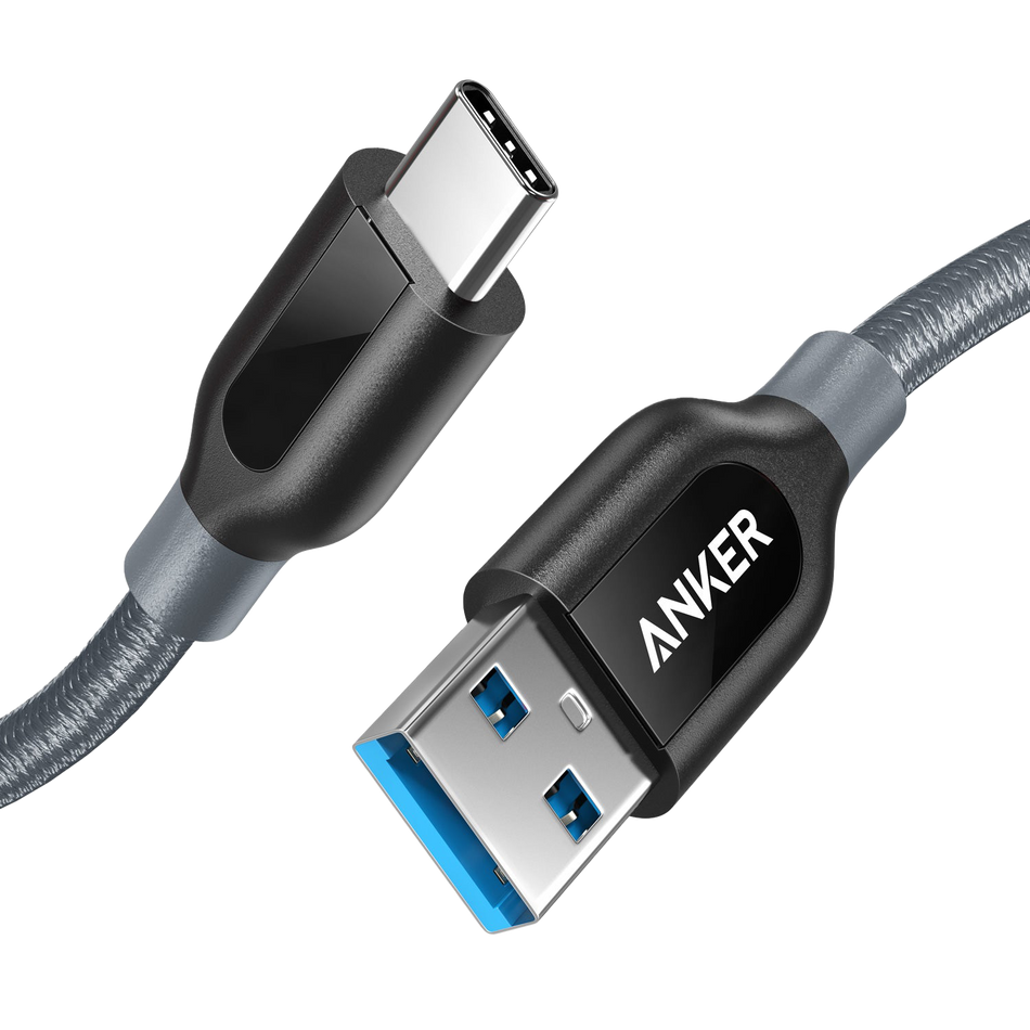 Anker  USB A to USB C to USB 3.0 Cable (3 ft, 6 ft)