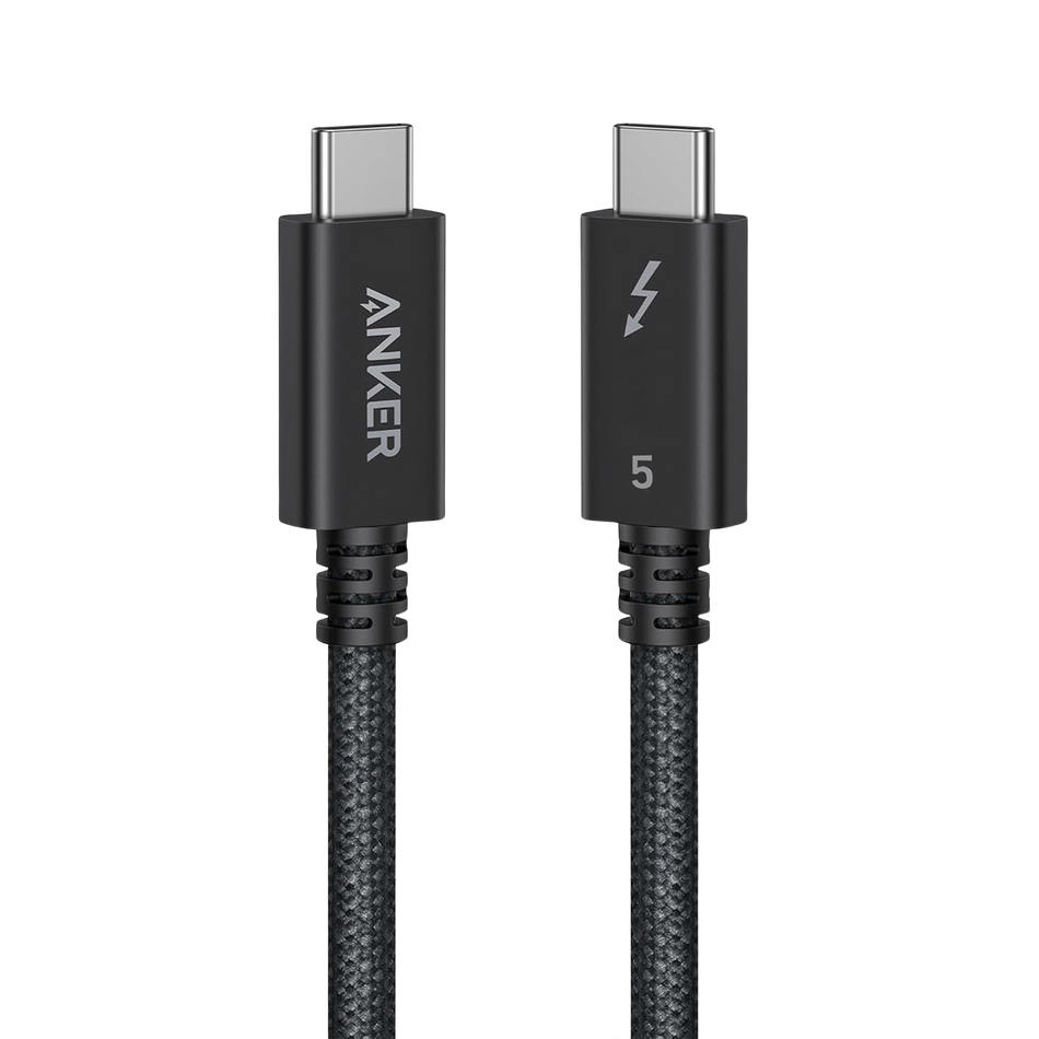 Anker Prime Thunderbolt 5 Cable (3.3 ft/1.7 ft, 80Gbps, 240W)