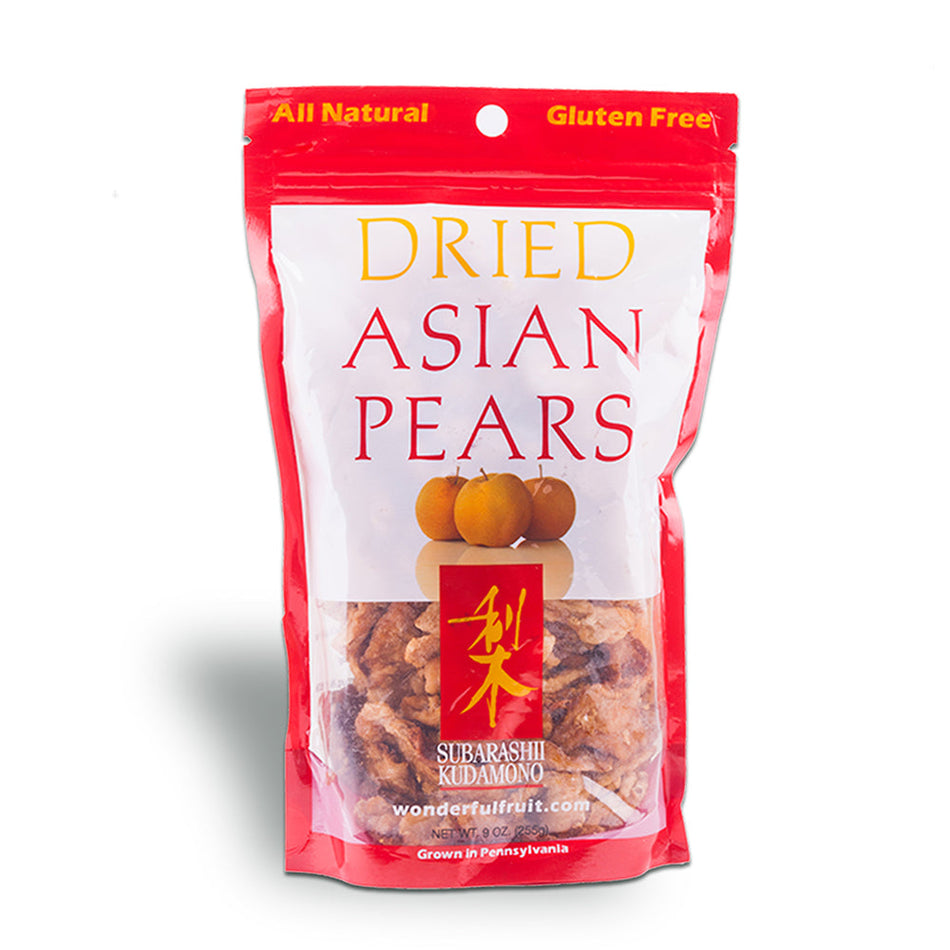 Dried Asian Pears  | Suzuki Farm Select | 1 pack (9 oz)