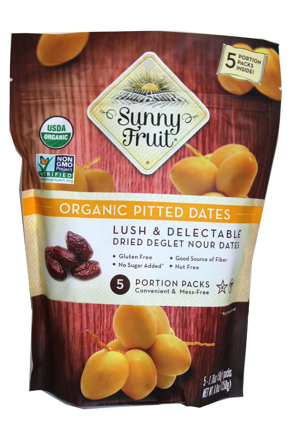 Sunny Fruit Organic Pitted Dates