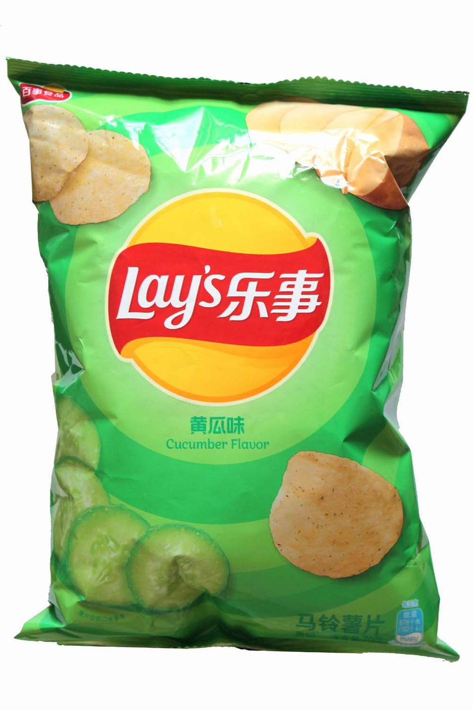 Lay's Leshi Potato cucumber  flavor chip
