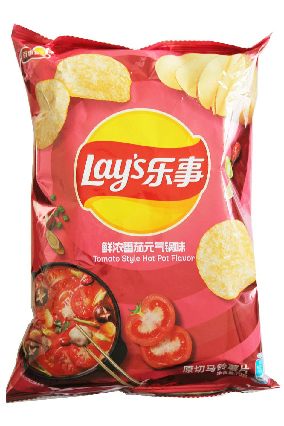 Lay's Tomoto style hot pot  flavor chip