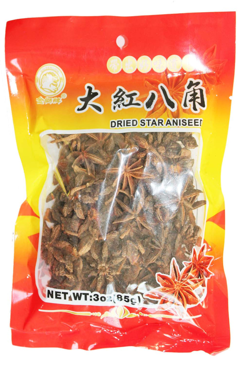 Golden Lion Dried Star Aniseed