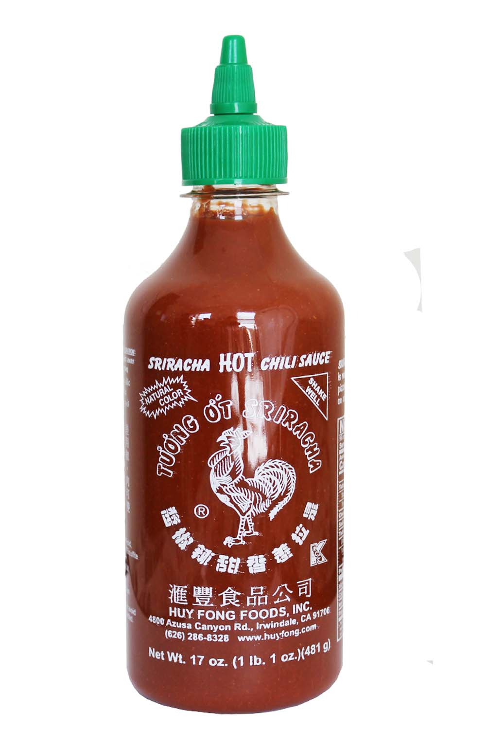 Huy Fong Sriracha Hot chili Sauce-17OZ – itemroot
