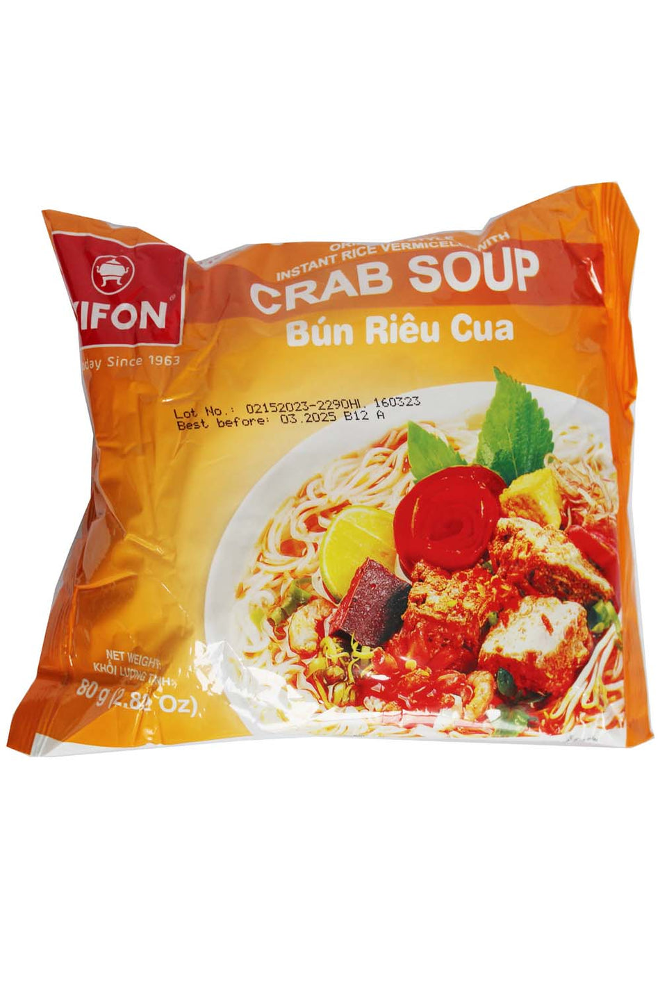 ViFON Crab Soup  Flavor instant vermicelli