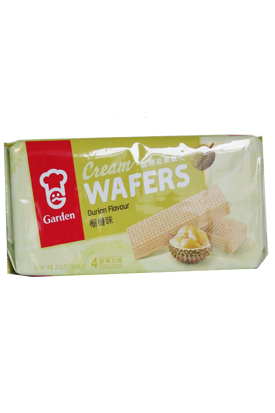 Garden Durian Flavored Cream Wafers
