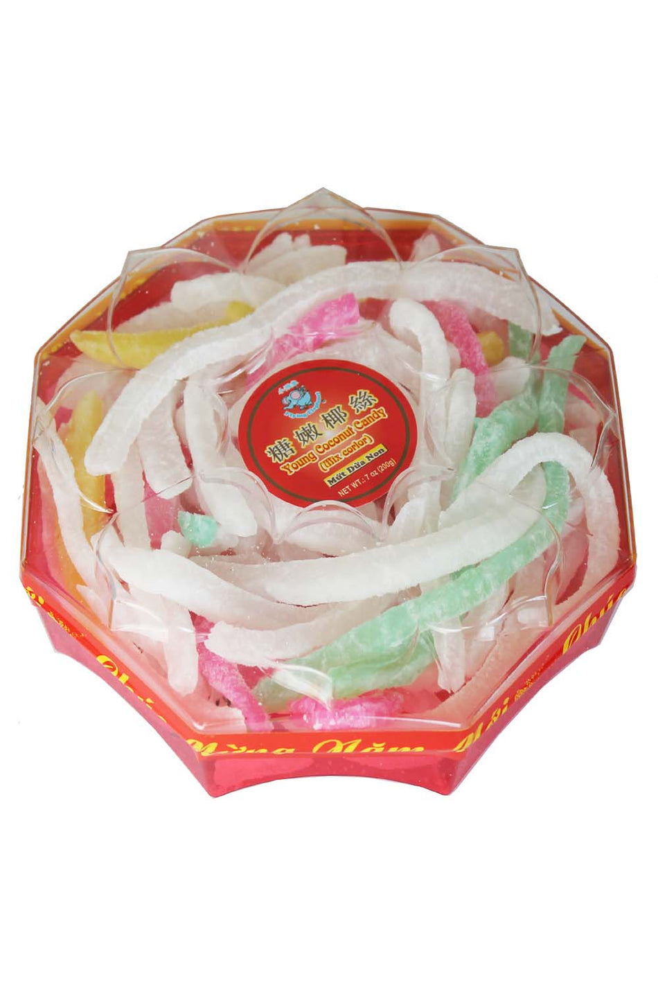Flying Elephant Lunar New Year Coconut  Cady - Mix colors