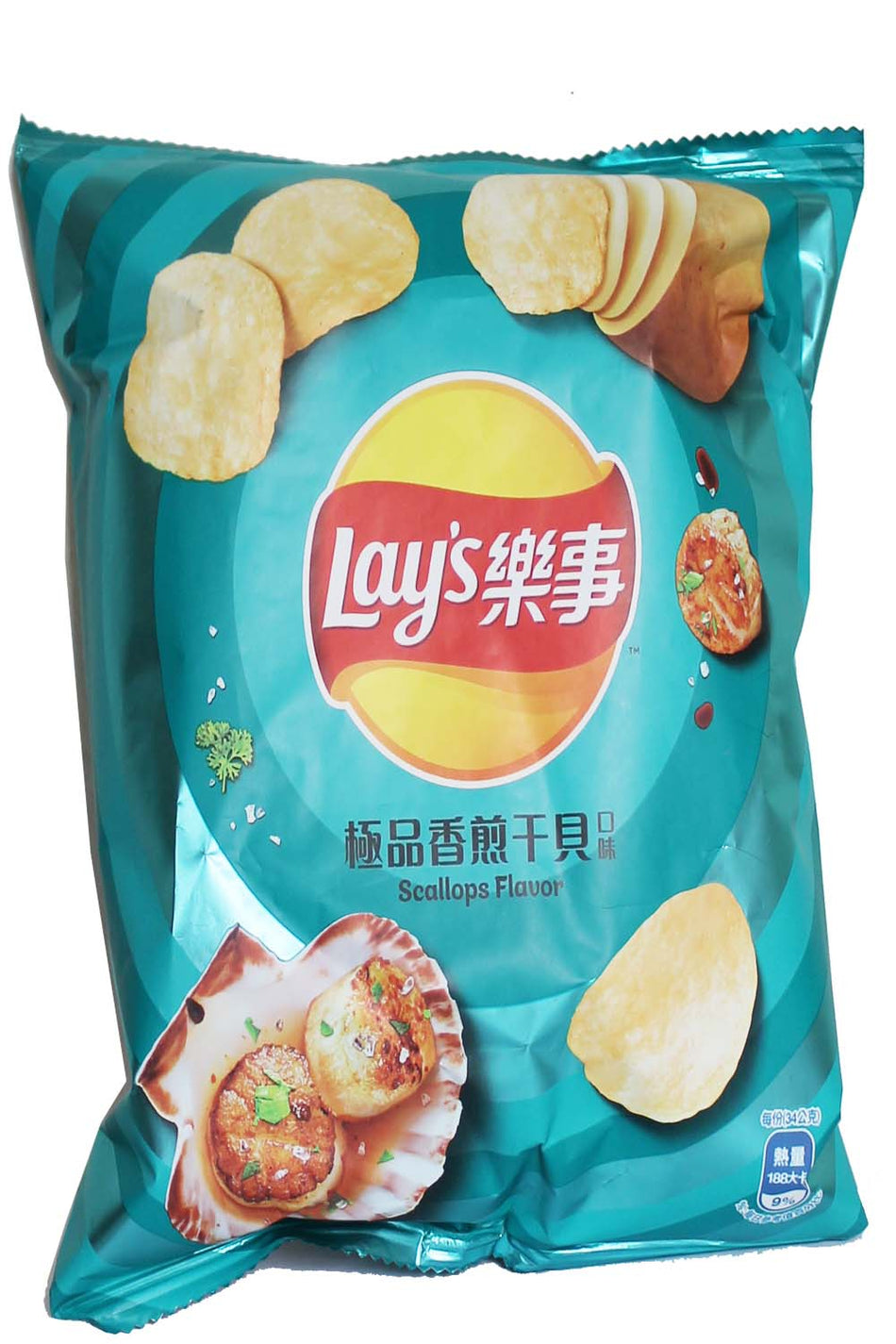 Lay's Scallops  flavor chip