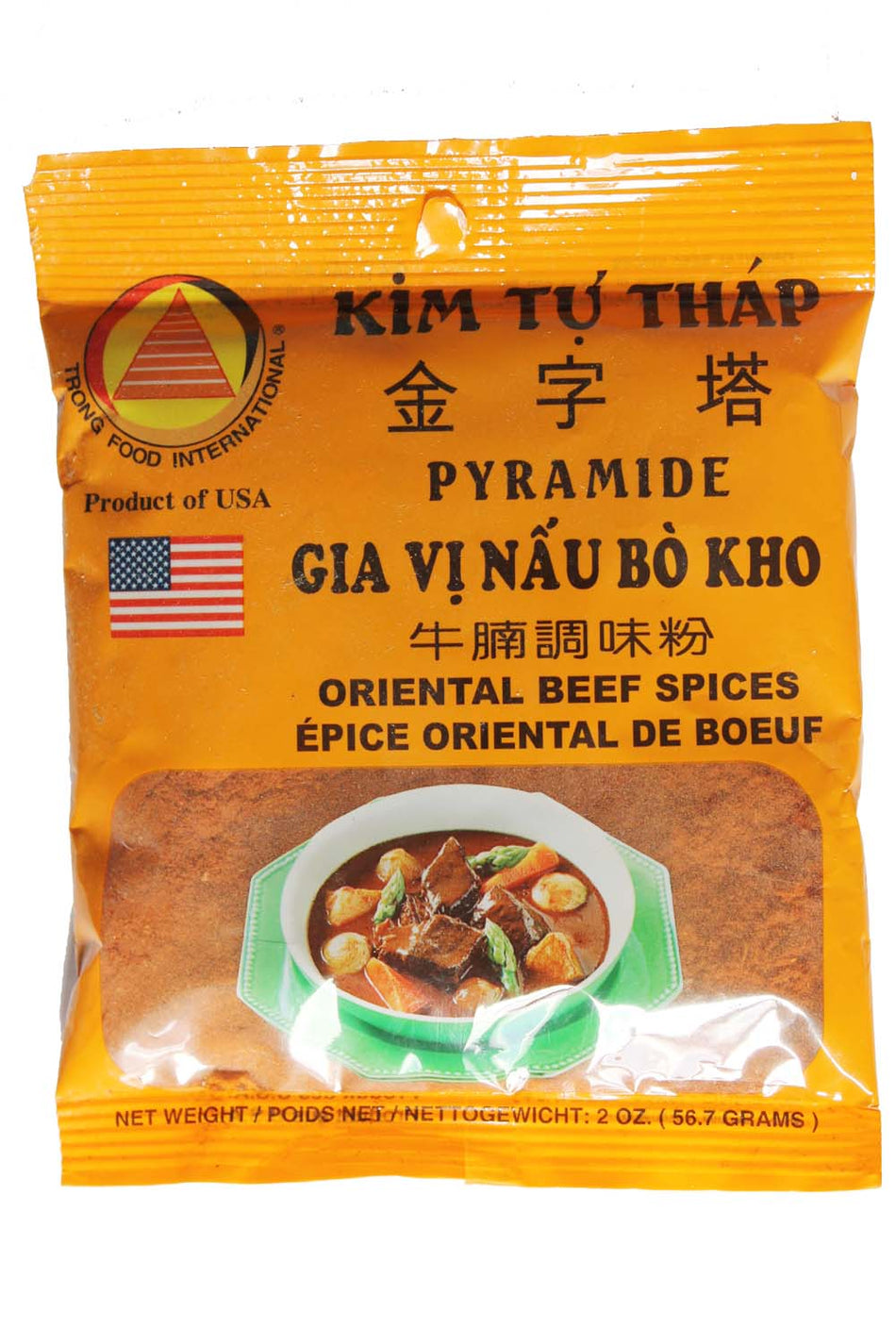 Pyramide  Beef Spice Powder for Vietnamese BO Kho