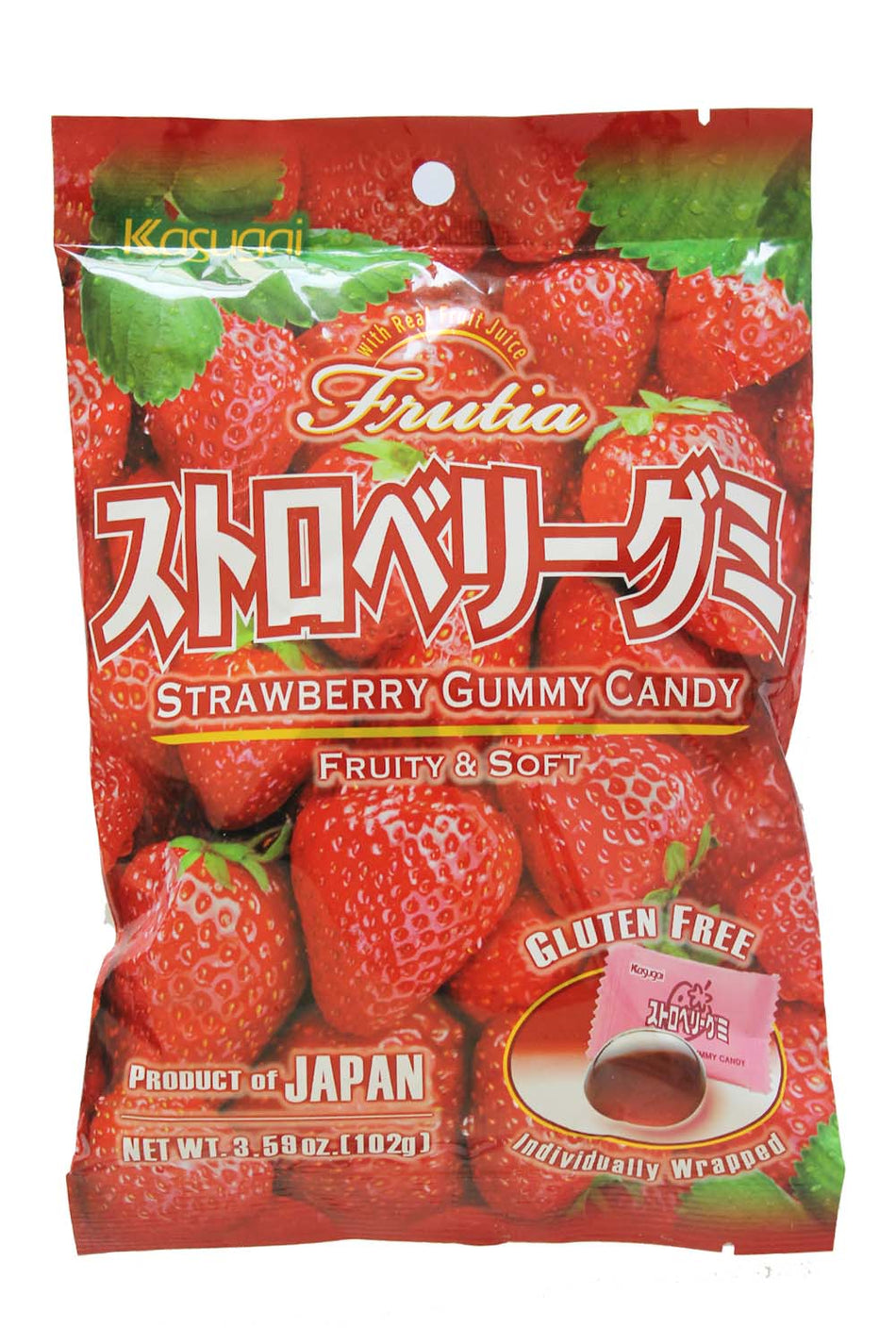 Kasugai Strawberry Gumy Candy