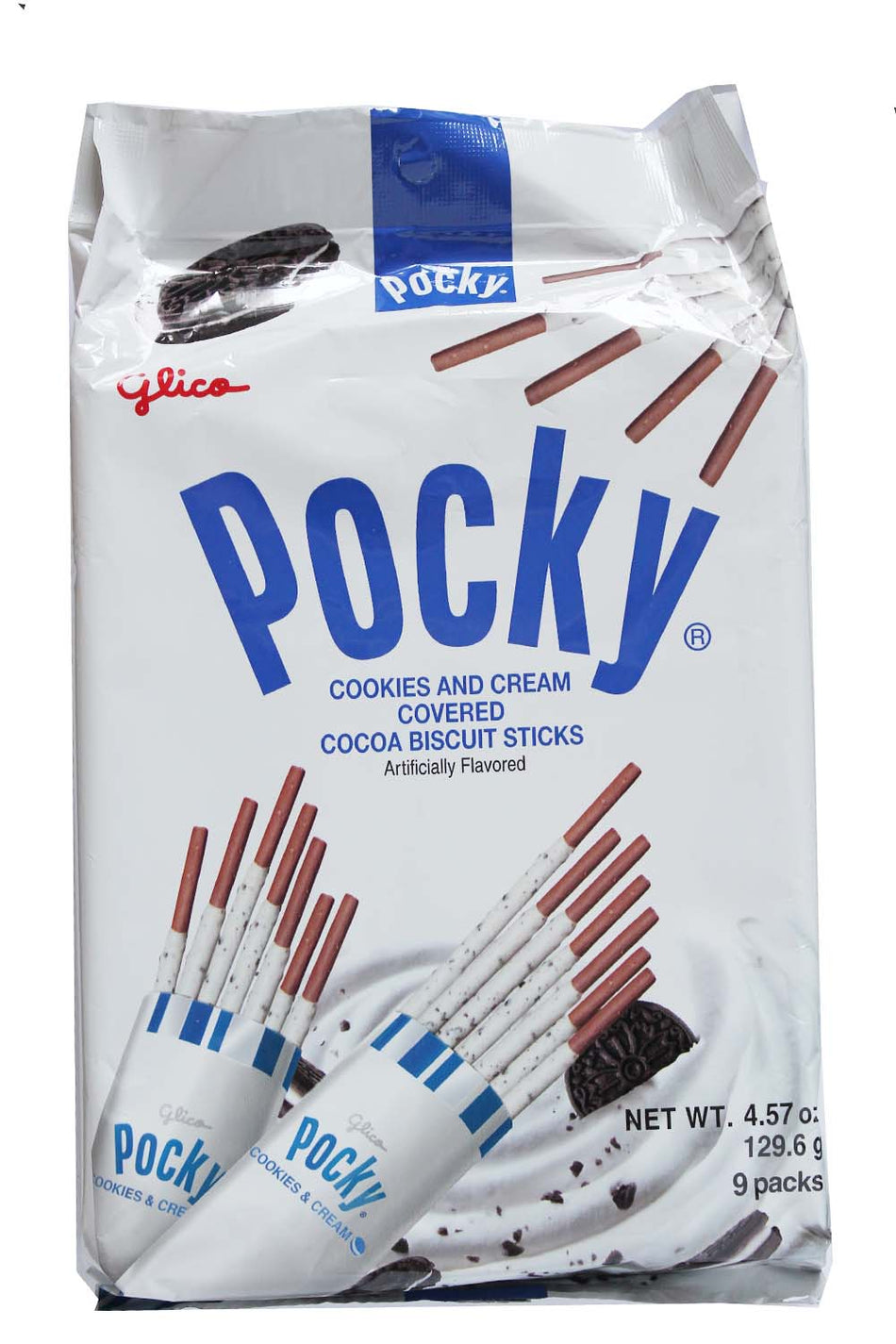 Pocky Cookies and Cream Covered Cocoa Stick