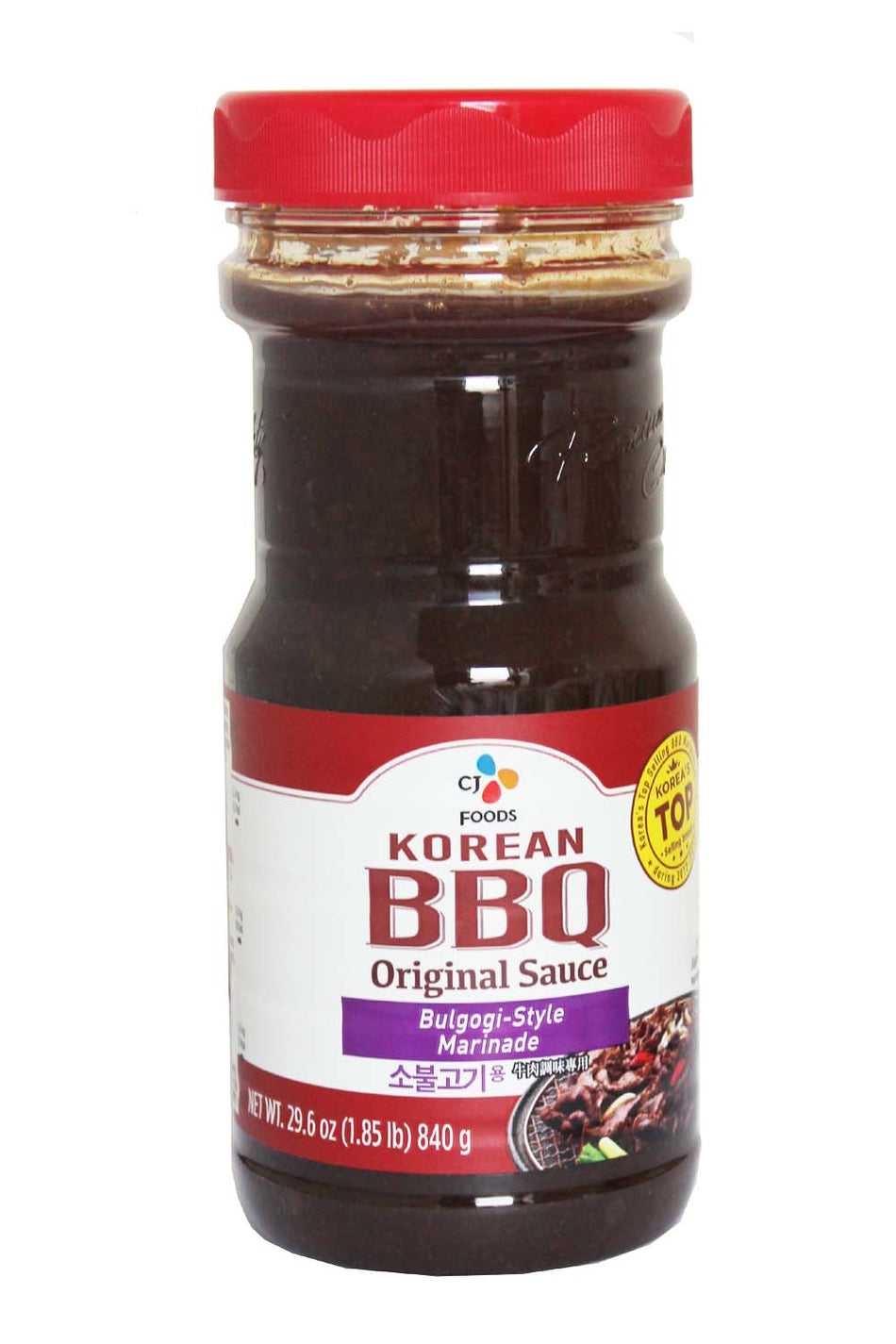 CJ foods Korean BBQ original Sauce-Bulgogi style 840g