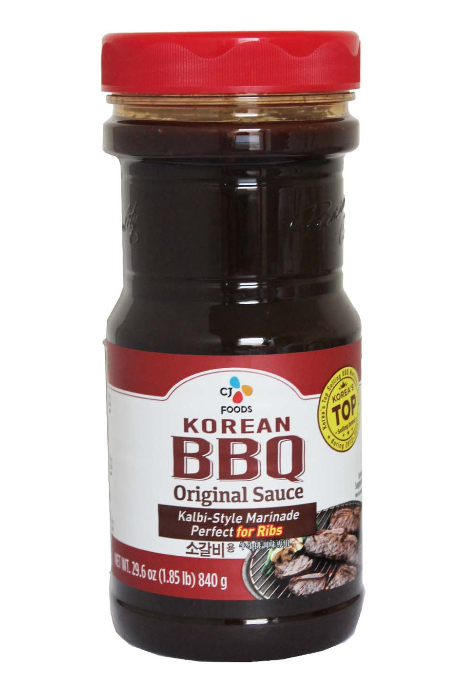 CJ foods Korean BBQ original Sauce for Ribs 840g