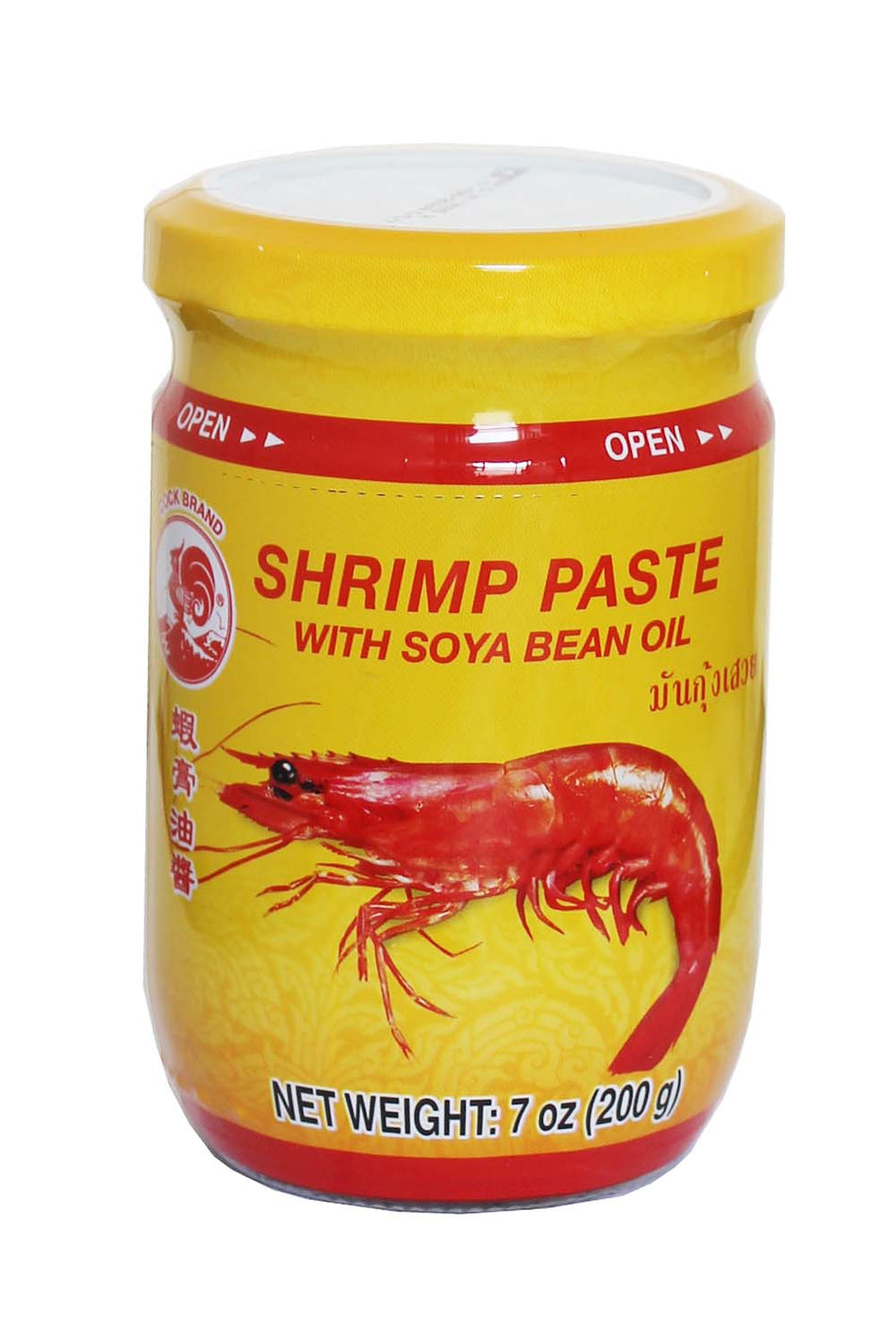 Cock Brand Shrimp  Paste with Soya Bean Oil