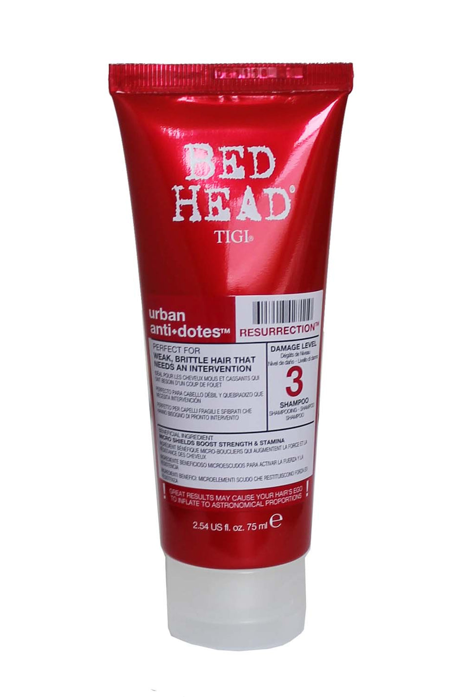 Bed Head Tigi Urban Antidotes Resurrection Damage Level 3 Shampoo