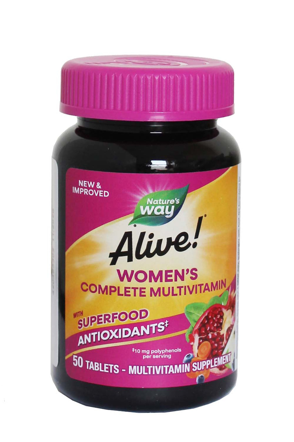 Nature's Way Alive! Women's Energy Multivitamin Tablets - 50 ct