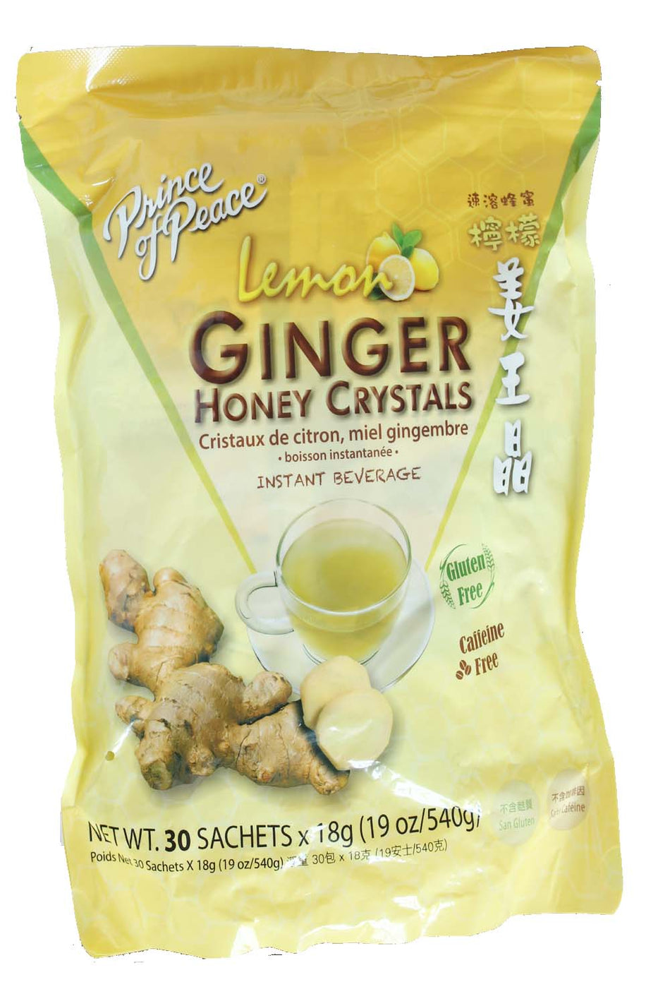 Prince of Peace  Lemon Ginger Honey Crystals