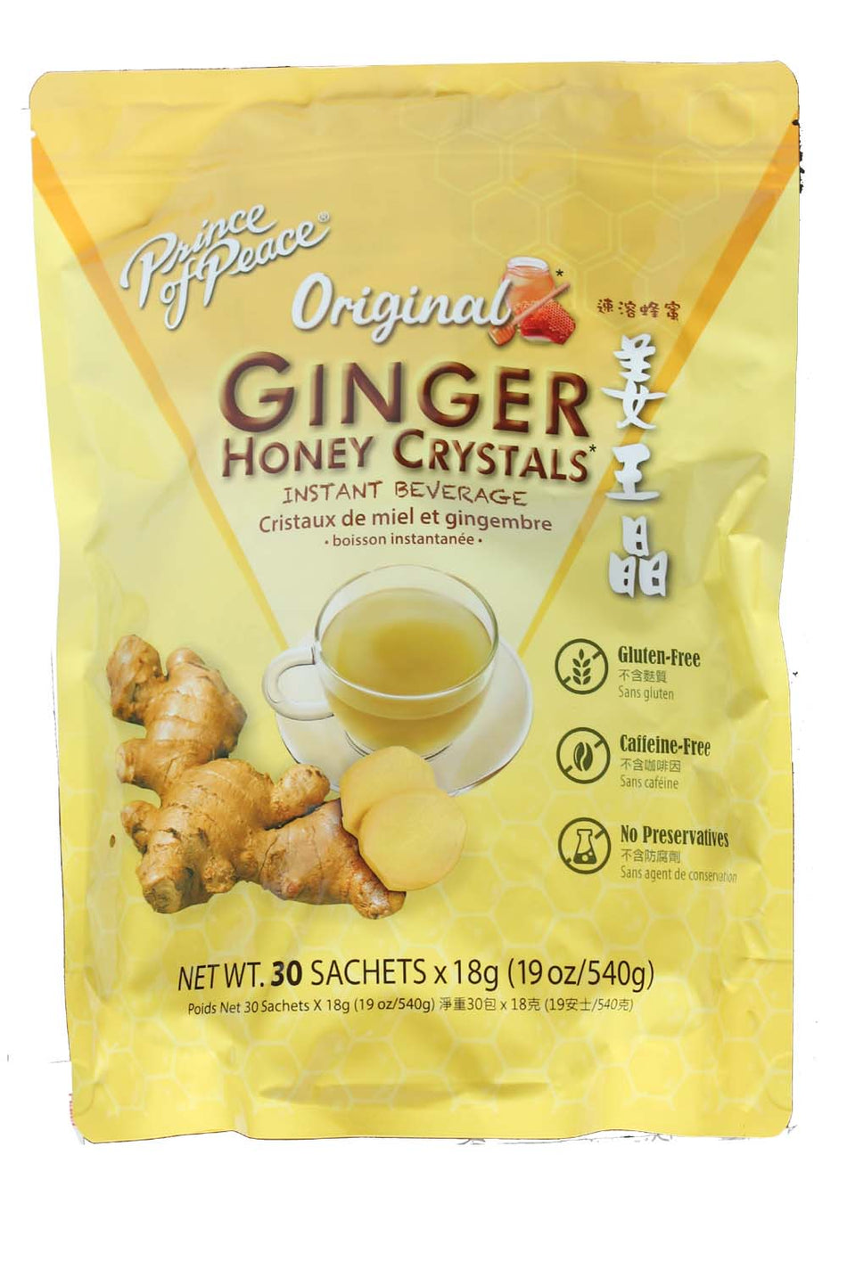 Prince of Peace Original  ginger honey crystals