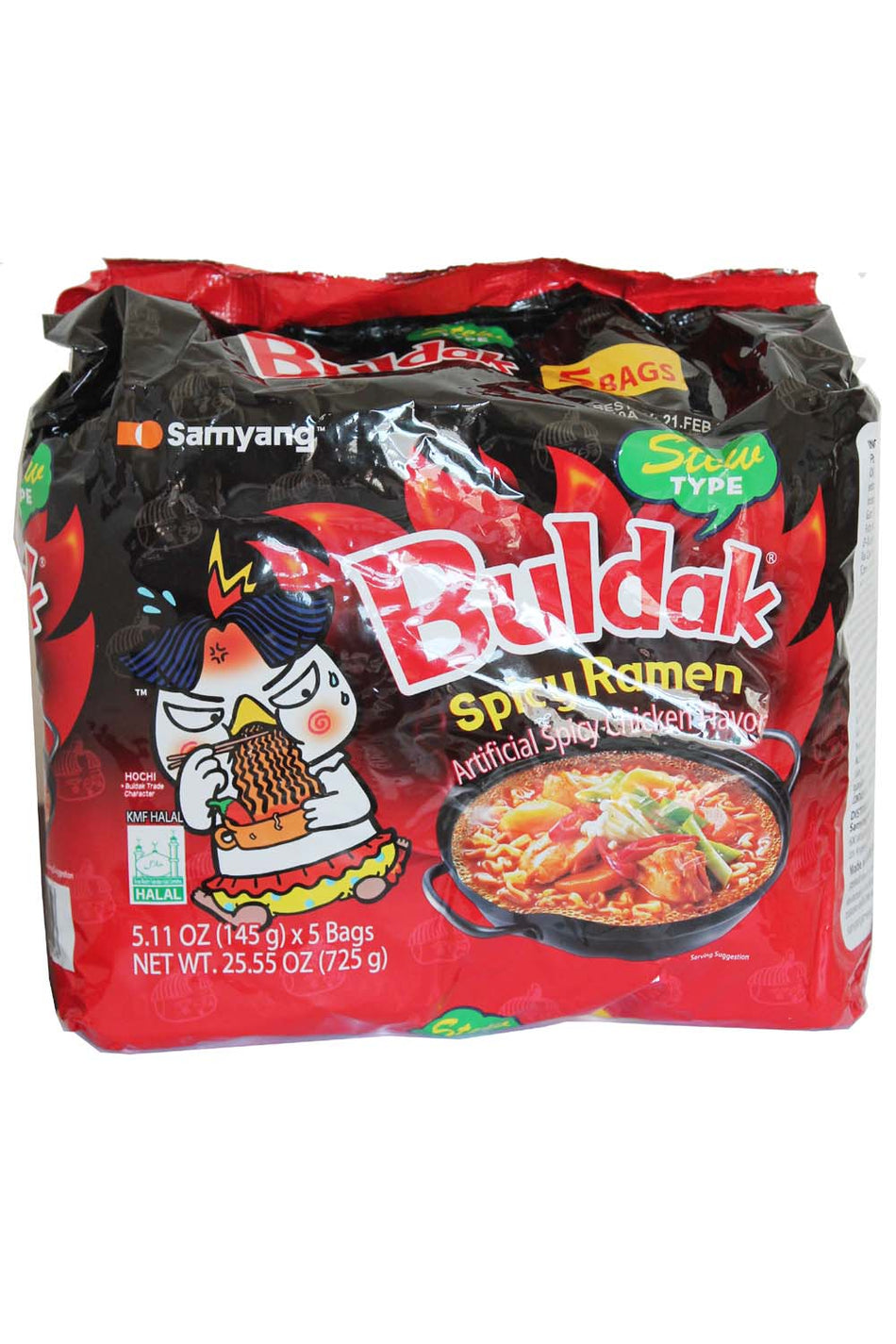 Samyang Buldak Artificial Spicy Chicken Flavor Ramen
