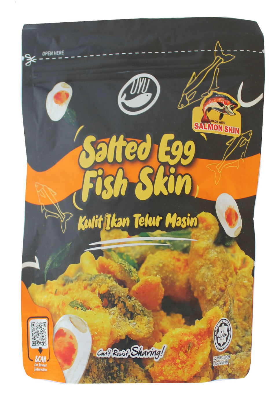 Halal Salted Egg Fish Skin