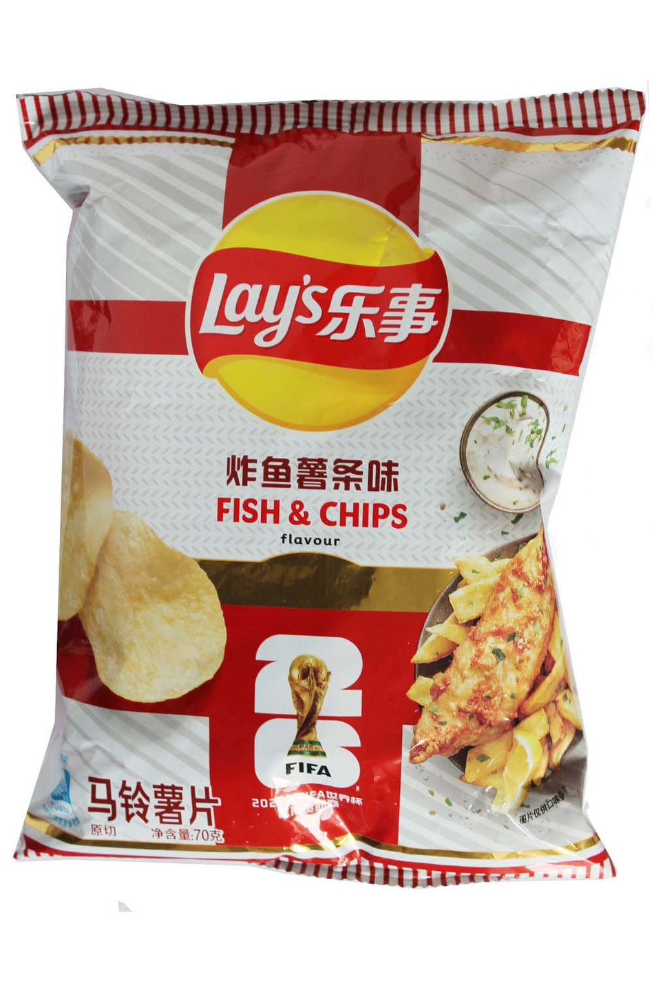 Lay's Chip with Fish Flavour