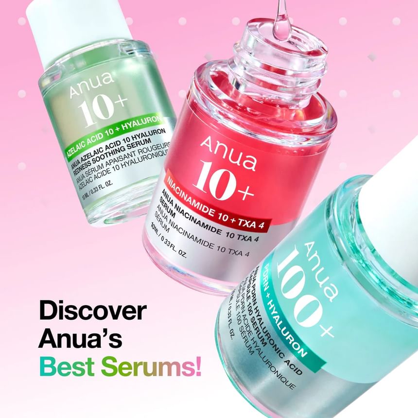 Anua 100＋ 5個、15＋3個セット ANUA Serum Minis Trio Set – itemroot