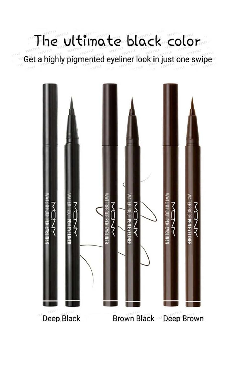 MACQUEEN MQNY Waterproof Pen Eyeliner