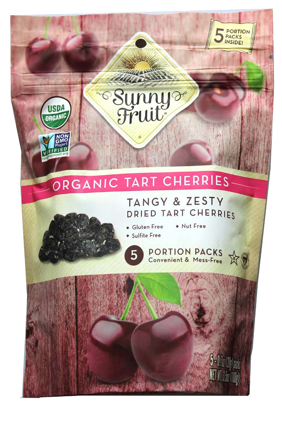 Sunny Fruit Organic Tart Cherries